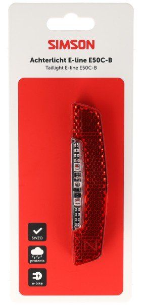 Simson achterlicht Aurora E-line E50C-B (8711646942037)