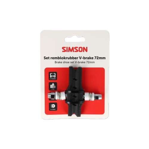 Simson remblok V-brake 72mm (8711646934742)