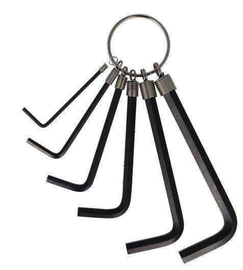 Simson inbussleutelset 6-delig (8711646935817)