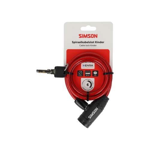 Simson kabelslot kinder 8x90 (8711646936500)