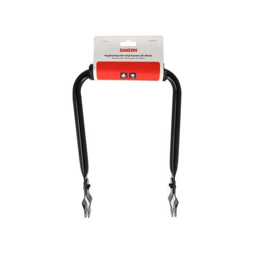 Simson rugleuning zwart met kussen (8711646935640)