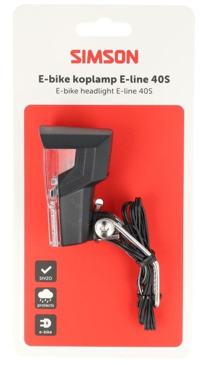 Simson koplamp Aurora E-line 40S (8711646941641)