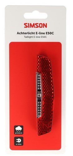 Simson achterlicht Aurora E-line E50C (8711646942099)