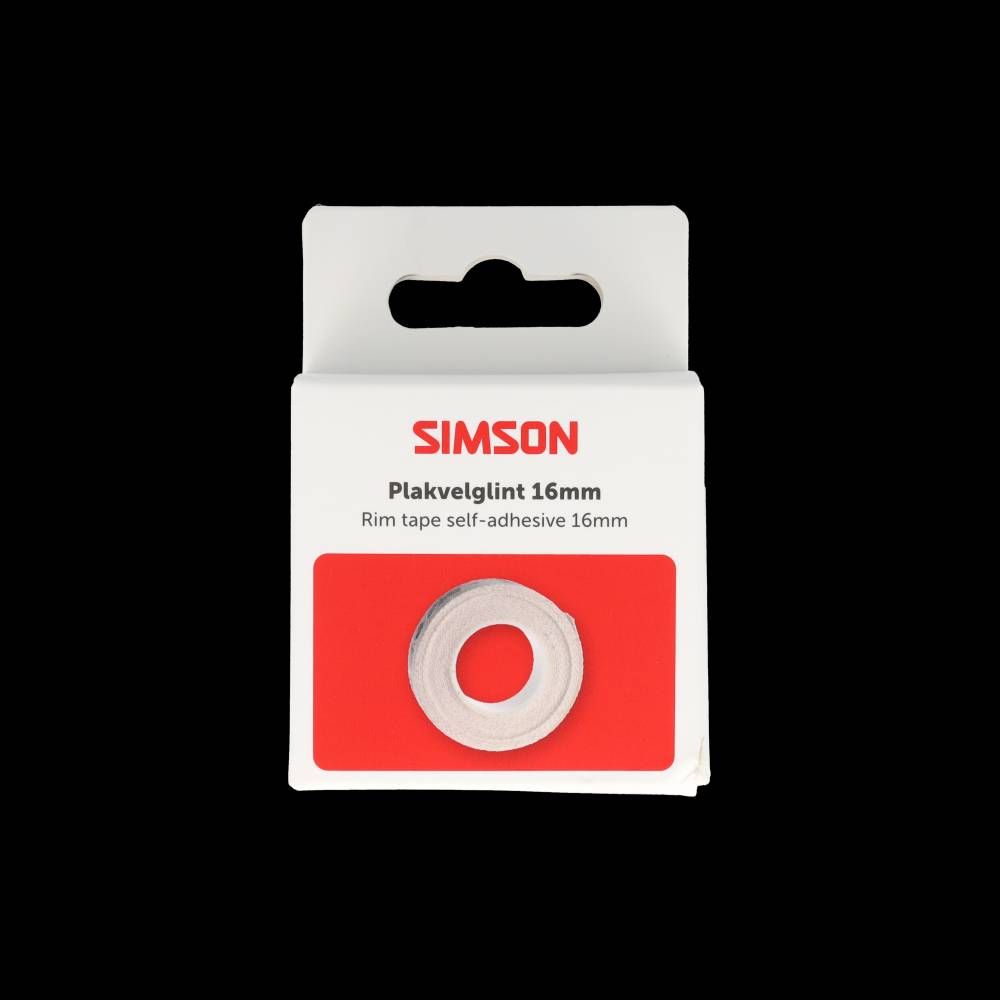 Simson plakvelglint 16mm (8711646934568)