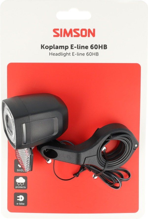 Simson koplamp Aurora E-line 60HB (8711646941610)