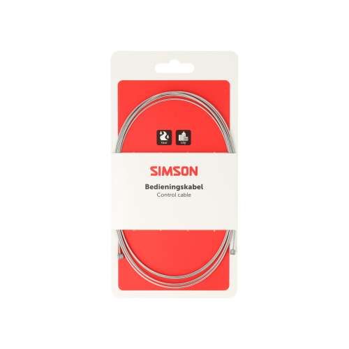 Simson schakel binnenkabel rvs 2.25m (8711646935466)