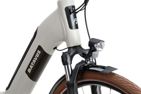 BATAVUS Altura E-Go Power Pro Lageinstap Lichtgrijs Mat 56cm 2025 (8713568520720)