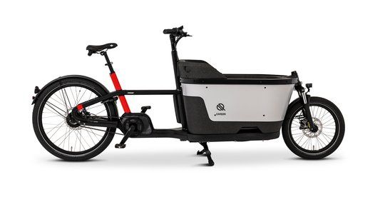 CARQON Cruise E2-1x400Wh Zwart/Rood 48cm 2023 (8720165286737)
