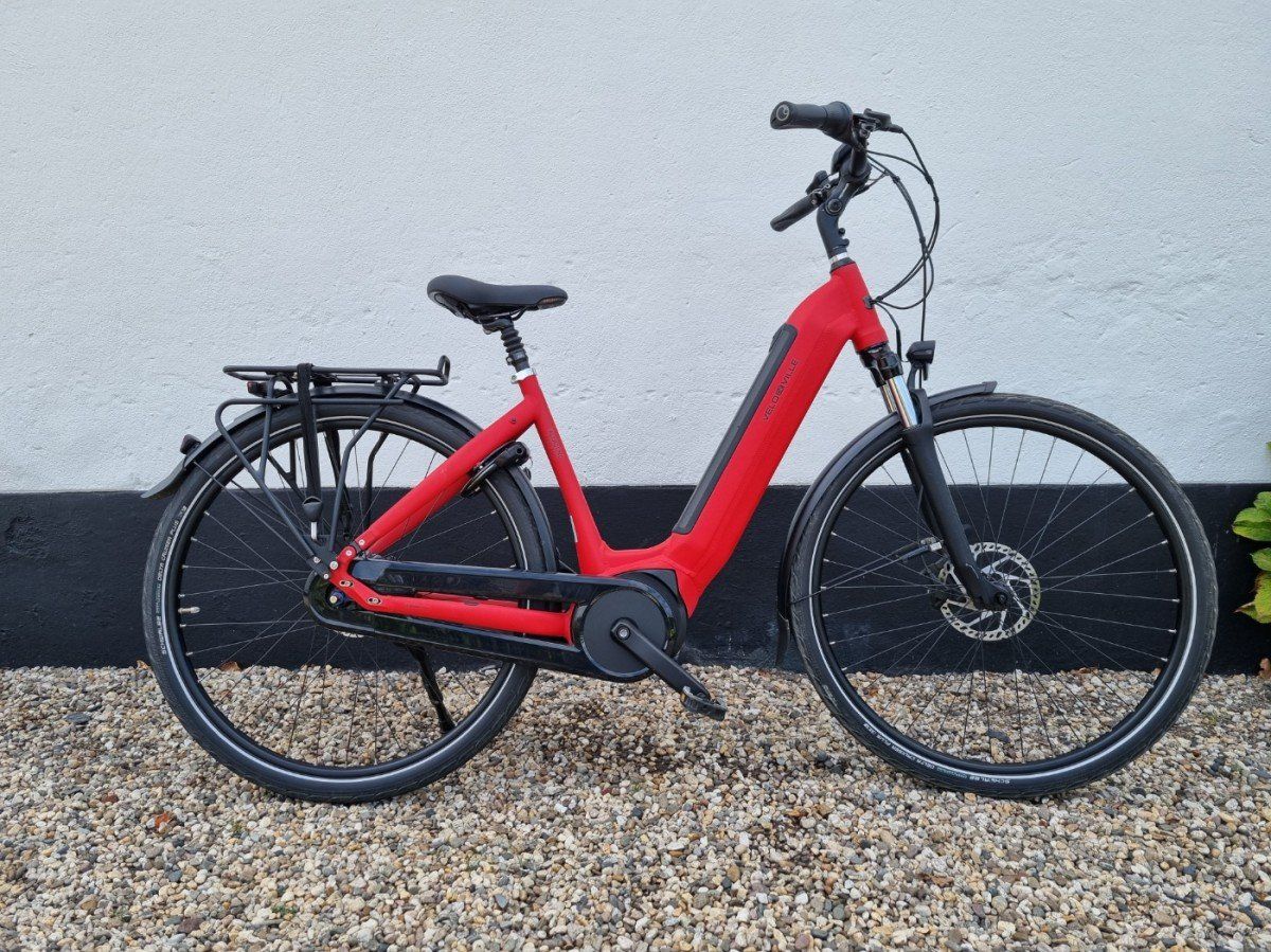 Velo de Ville AEB490 Dames Rood Mat 50cm 2022 (F.22160)