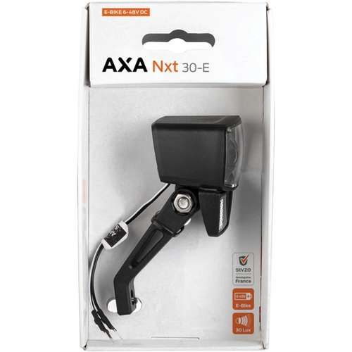 Koplamp Axa nxt 30 e-bike 6-48v zw (8713249332956)