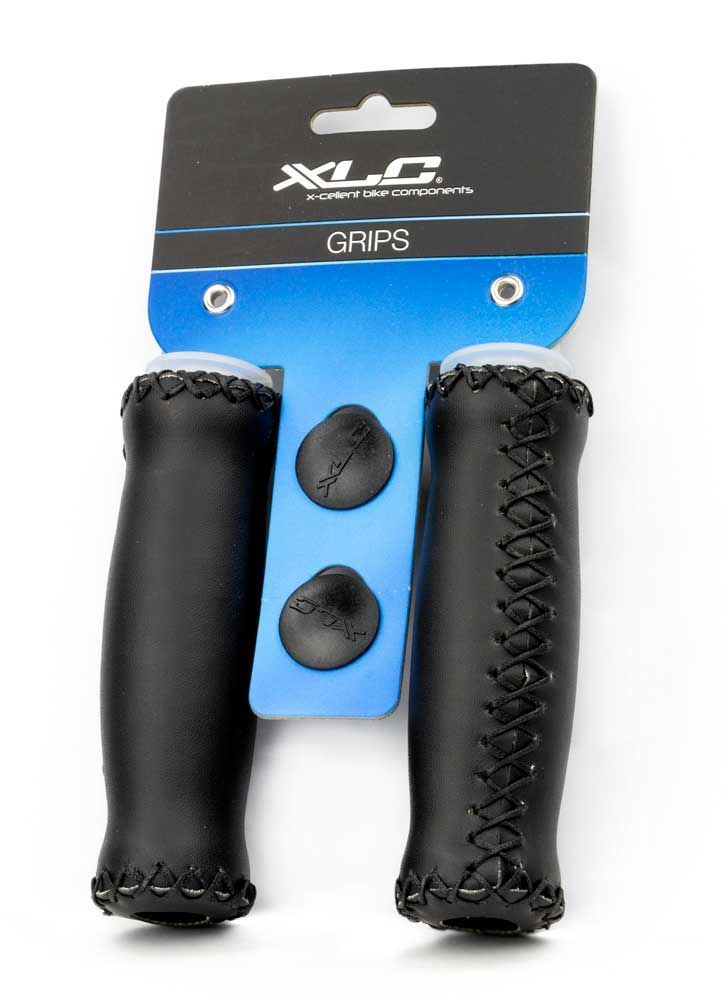 Handvat Xlc leer 125mm zw stel grg24 (4055149307783)