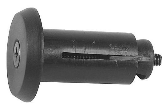 Batavus Bat stuud einddop 18mm pvc zwart (8715957115487)