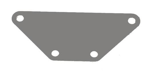 Gazelle Achterlicht verloopplaat univ gry (8715957137007)