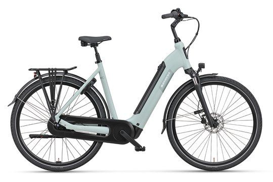 BATAVUS Altura PT Pro 2026 Dames Grey Turquoise Matt 56cm 2026 (8713568557276)