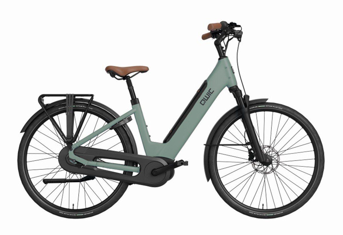 QWIC Elan Daily Dames Pebble Green L 54cm 2026 (8718792045681)