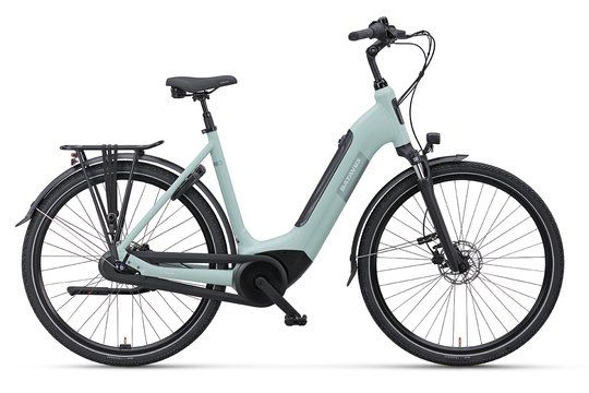 BATAVUS Altura PT 2026 DAMES Grey Turquoise Matt 56cm 2026 (8713568557665)
