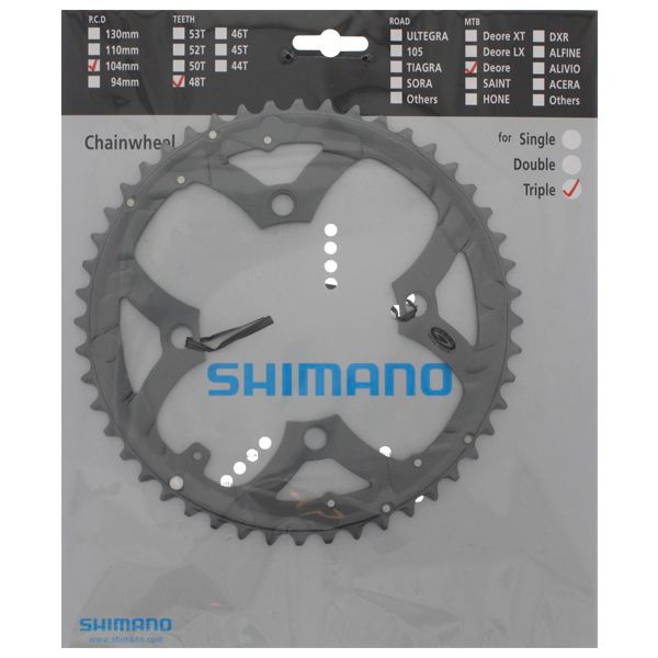Shimano kettingblad 48t FC-M590 4arm - Fietsenmaker Nijmegen