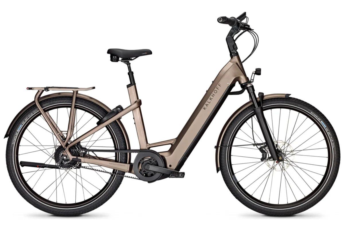 Kalkhoff IMAGE 7.B EXCITE+ GRIJS L 2023 Dames Crystalgrey Matt 53cm 2023 (D644528107)