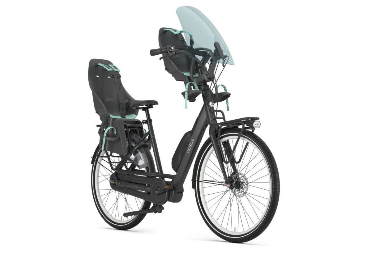 GAZELLE Bloom C380 HMS 504W Dames Black Mat 53cm (8717231350317)