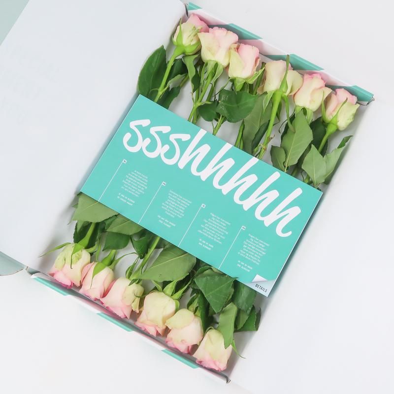 Sweet roses - roze rozen in brievenbuspakket (7424929262210)