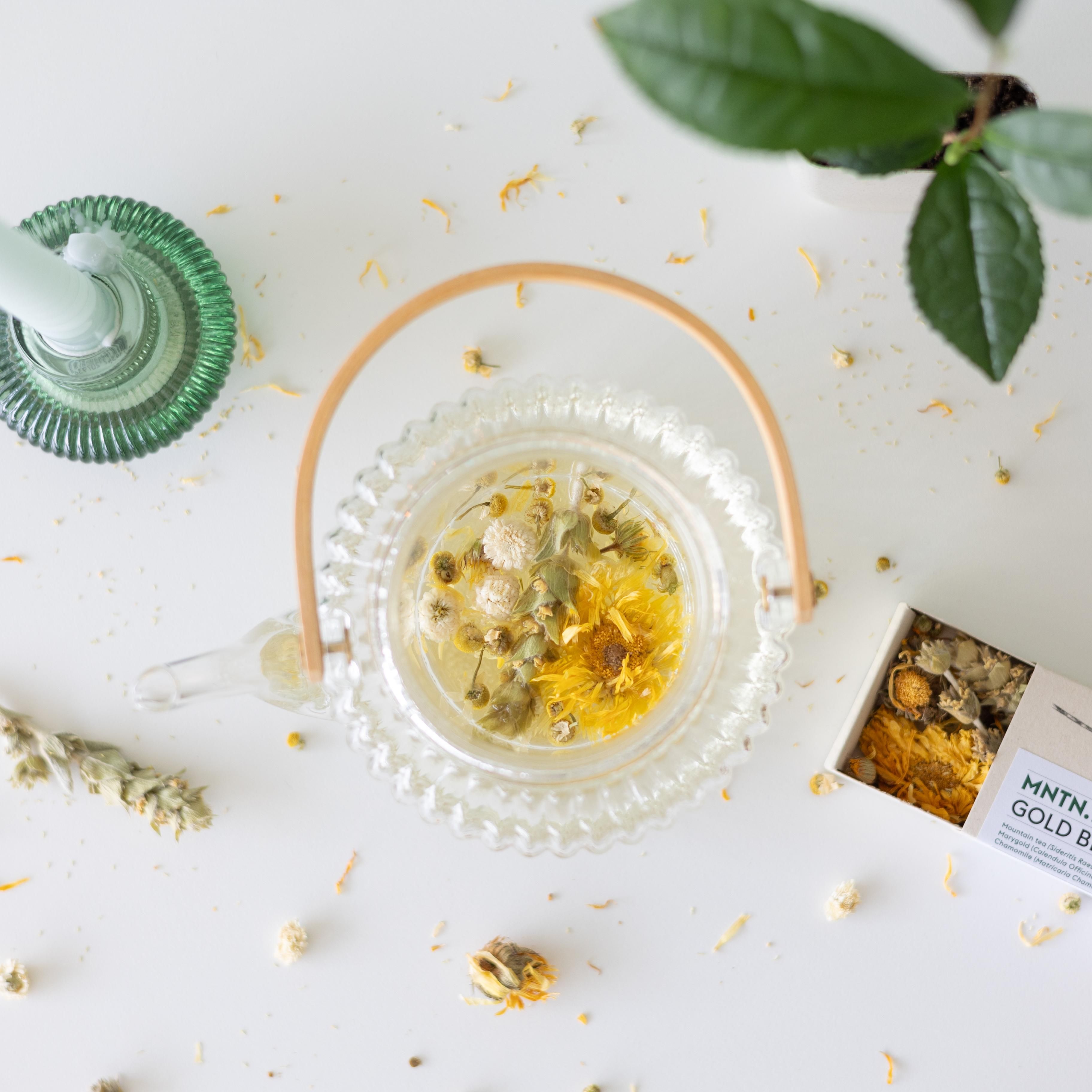 Tea break - Gold Blend thee én theeboom stekje (6096105474499)