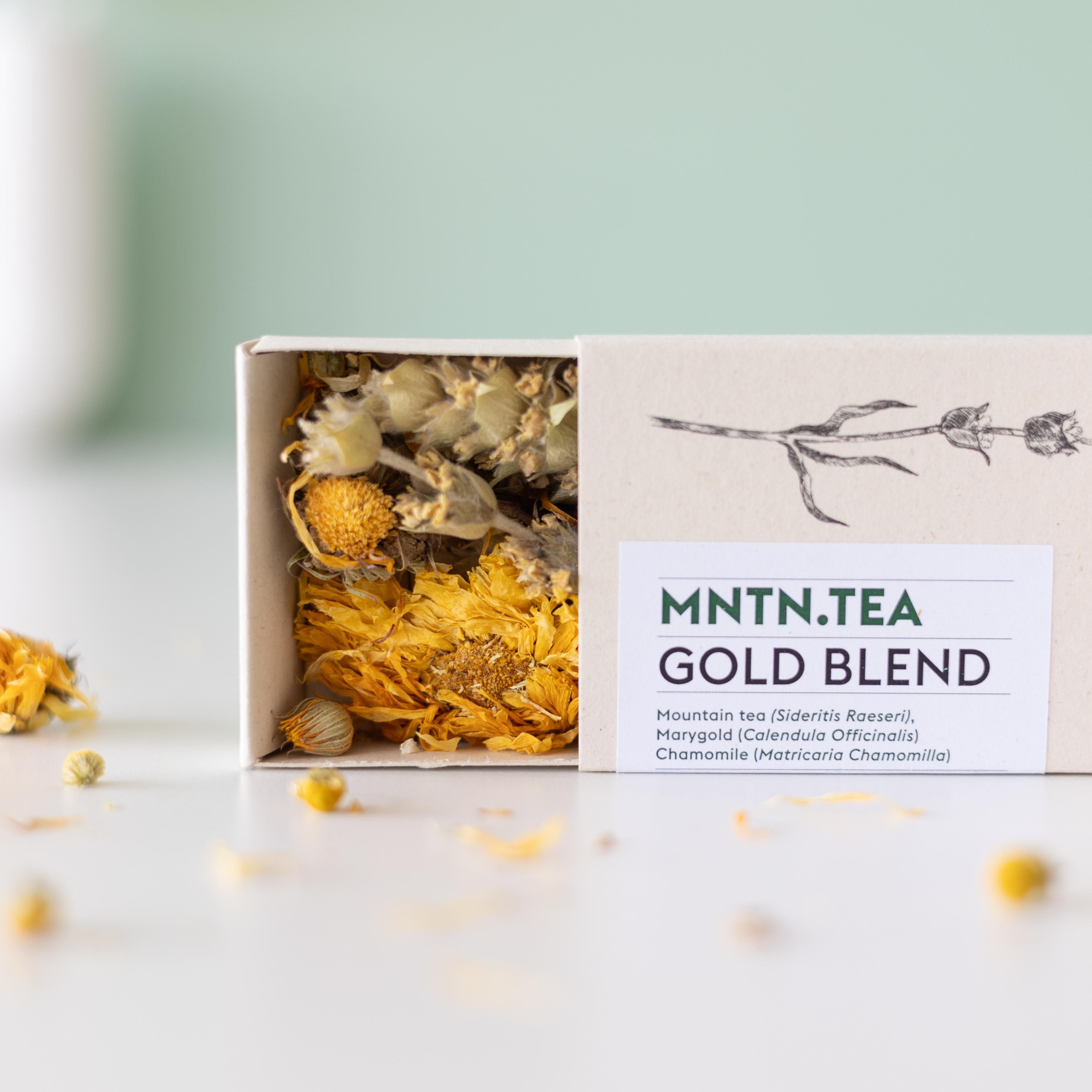 Tea break - Gold Blend thee én theeboom stekje (6096105474499)