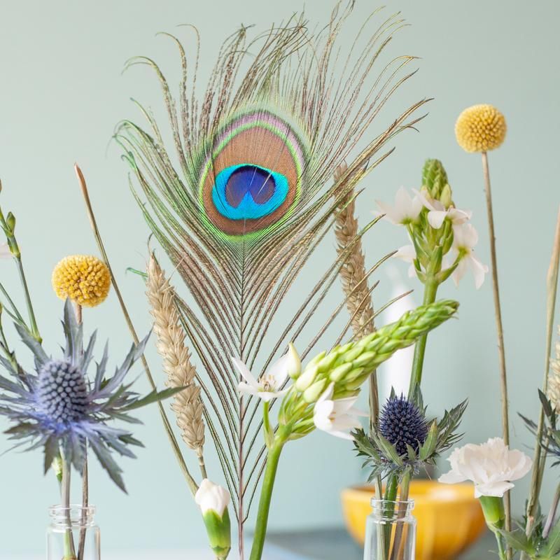 Flower Fest - brievenbus bloemen, incl. vaasjes en standaard (7424922238250)