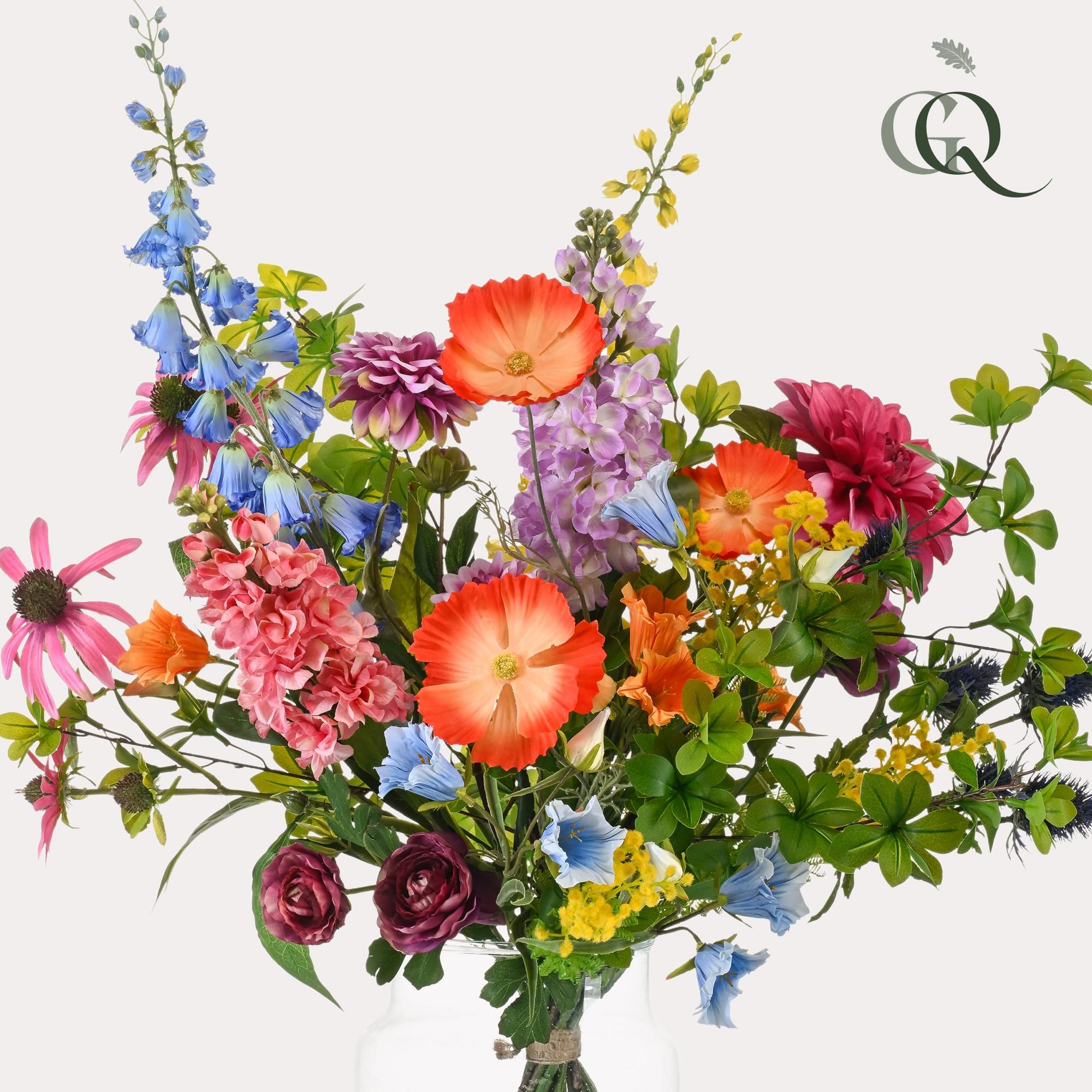 Kunstbloemen - Boeket XL - Electric Love (8720872541655)