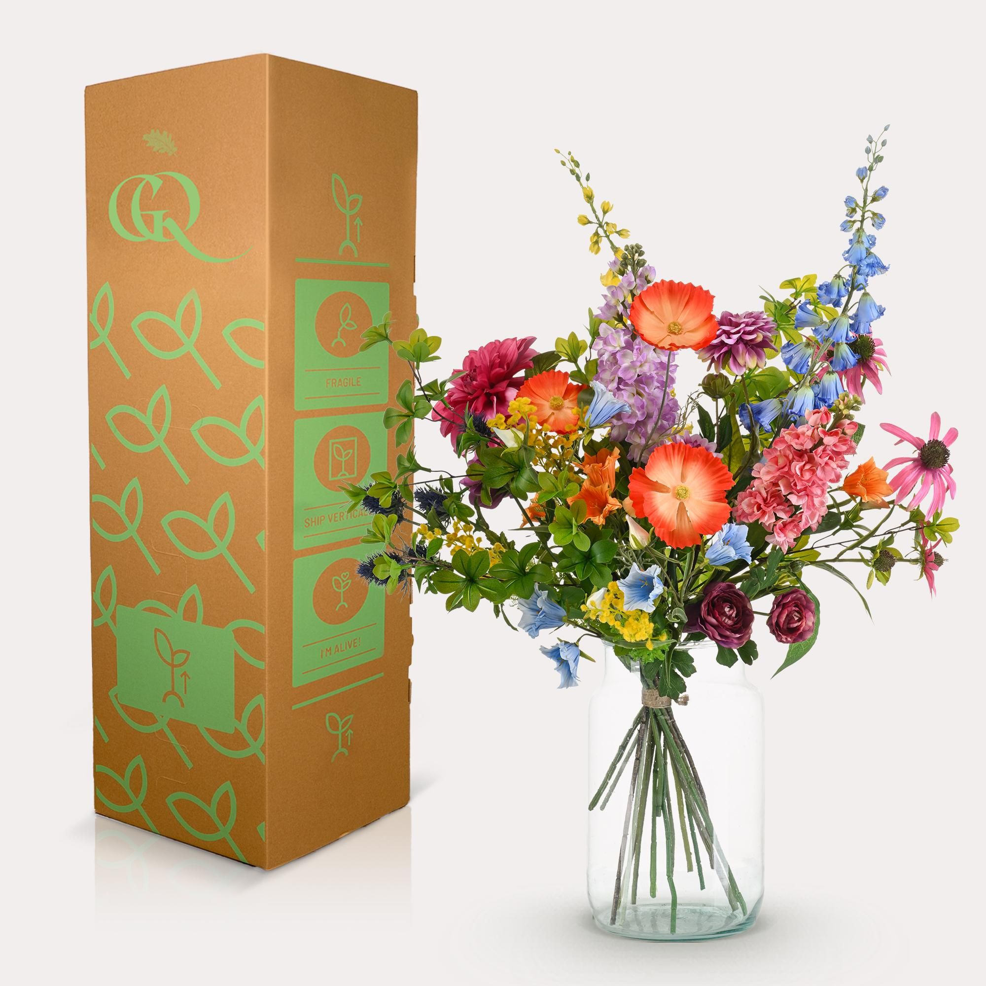 Kunstbloemen - Boeket XL - Electric Love (8720872541655)