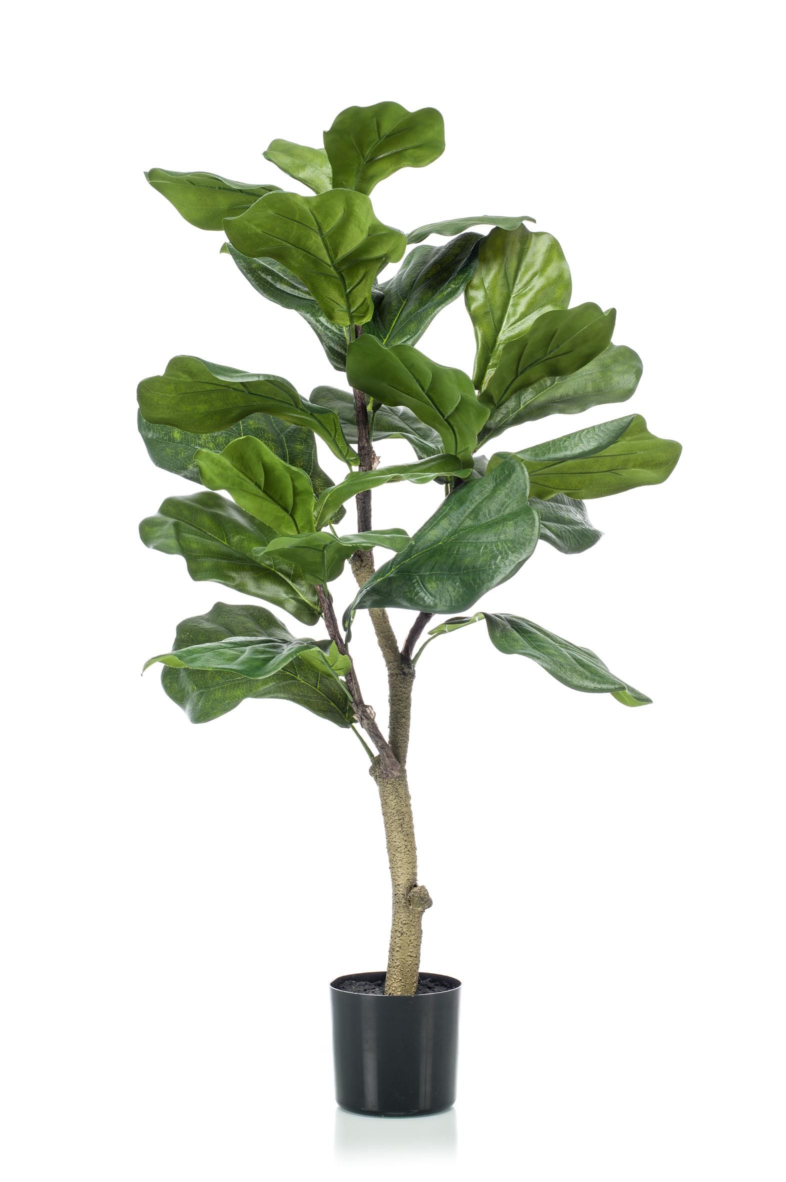 Kunstplant - Ficus Lyrata - Tabaksplant - 90 cm (8720872540337)