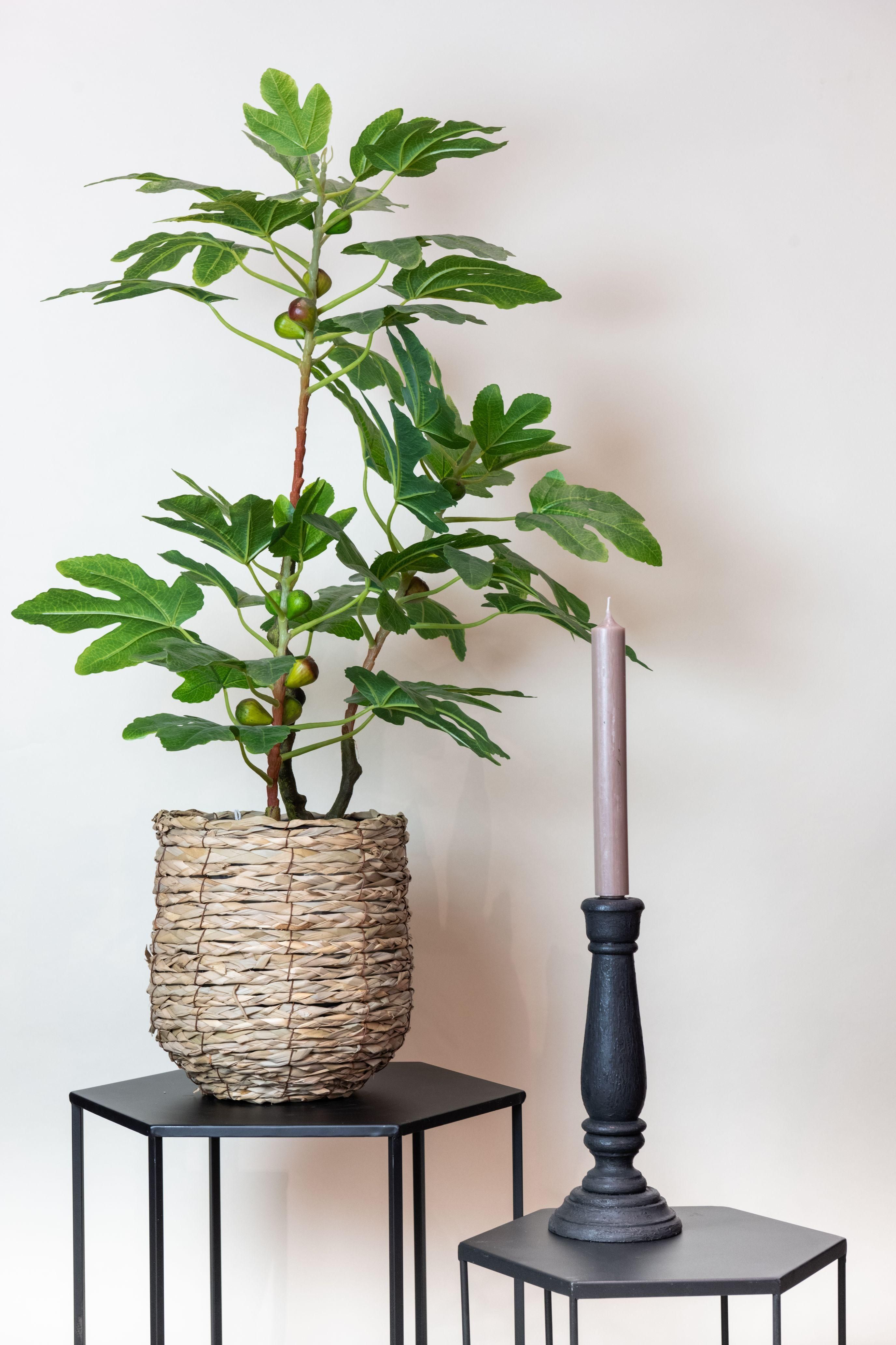 Kunstplant - Ficus Carica - Vijgenboom - 95 cm (8720872540313)