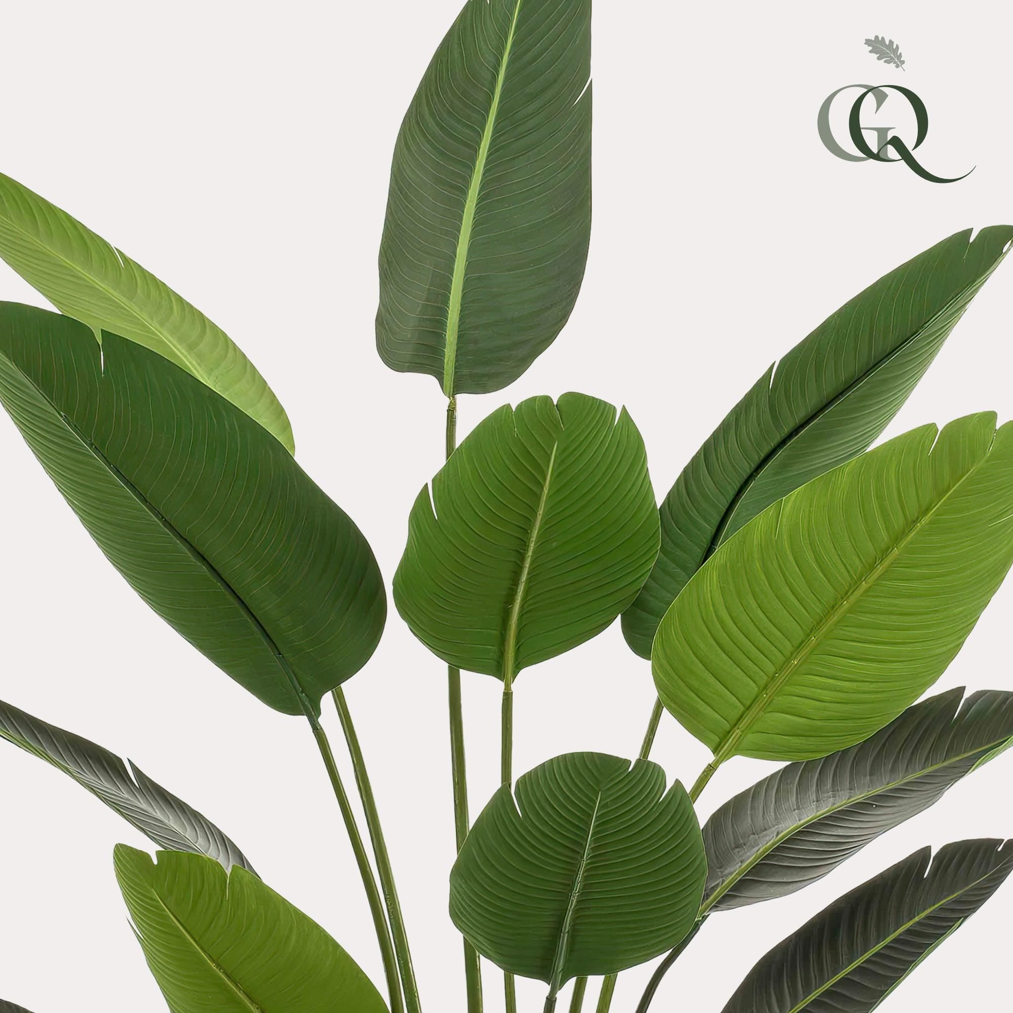 Kunstplant - Strelitzia Nicolai - Paradijsvogelbloem - 190 cm (8720872540795)