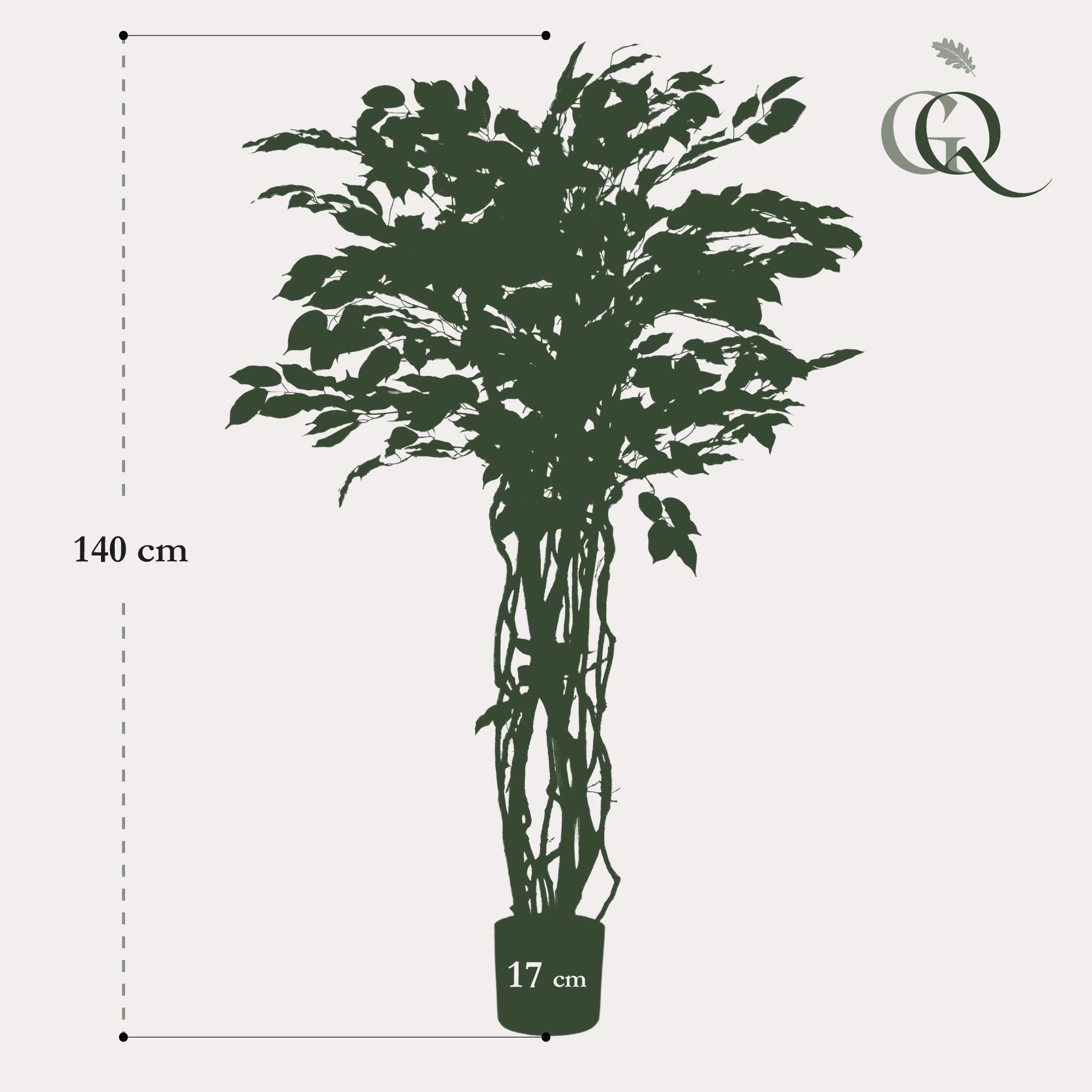 kunstplant - Ficus liana - Vioolbladplant (8720872542232)