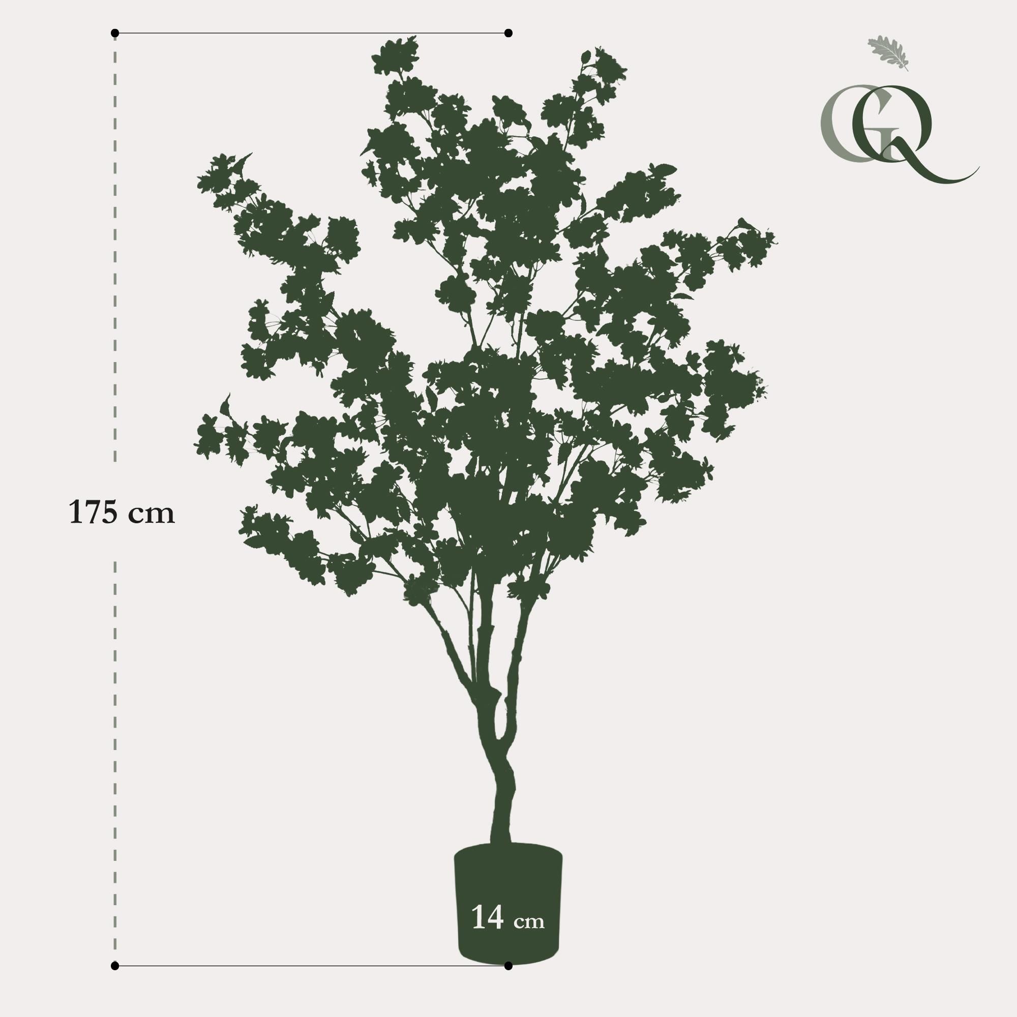 Kunstplant - Prunus - Kersenbloesem - Roze (8720872541709)