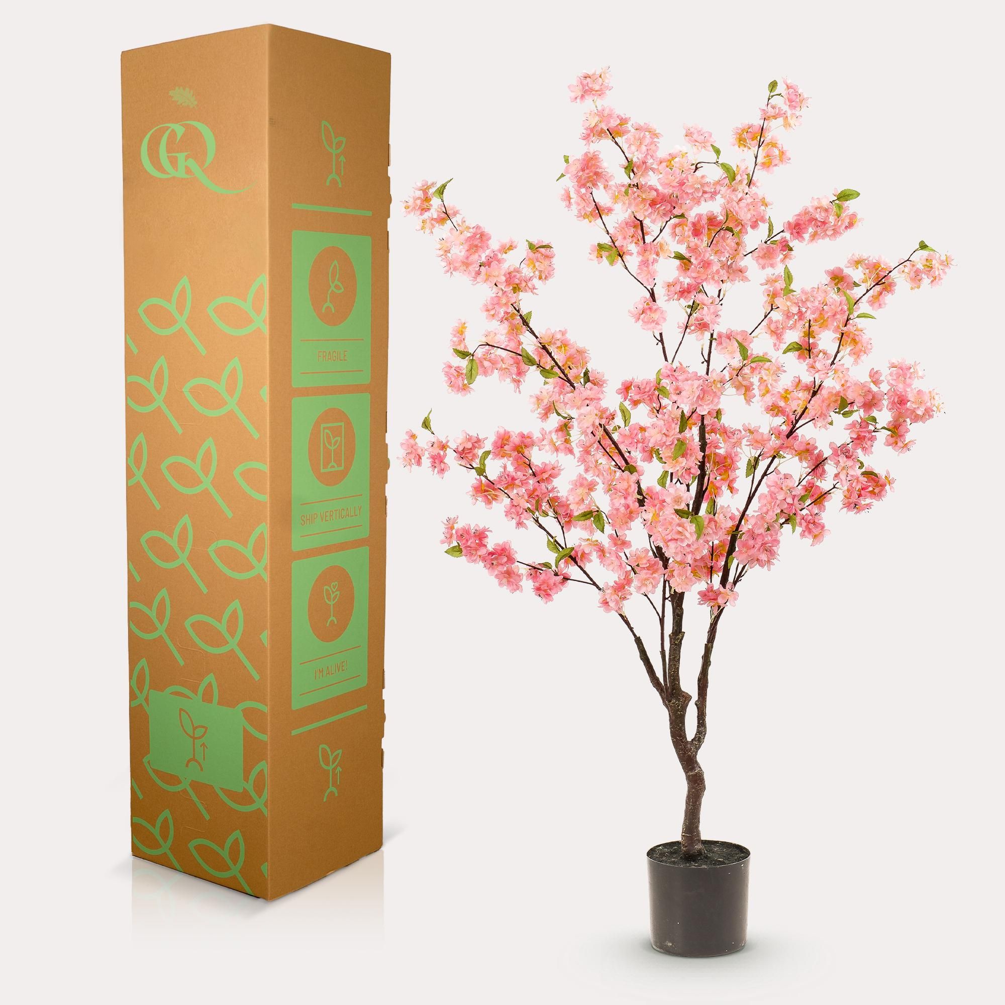 Kunstplant - Prunus - Kersenbloesem - Roze (8720872541709)