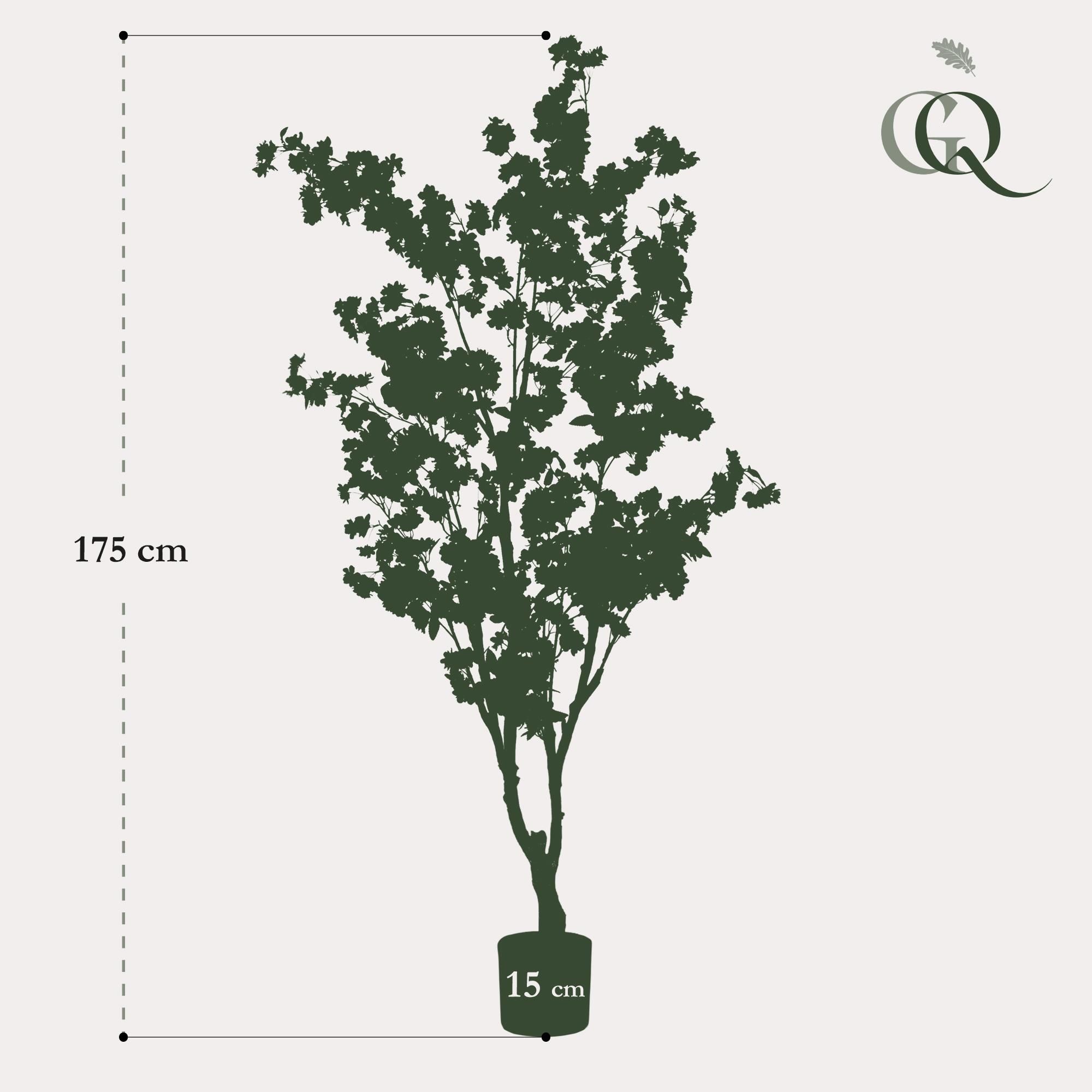 Kunstplant - Prunus - Kersenbloesem - Roze (8720872541693)