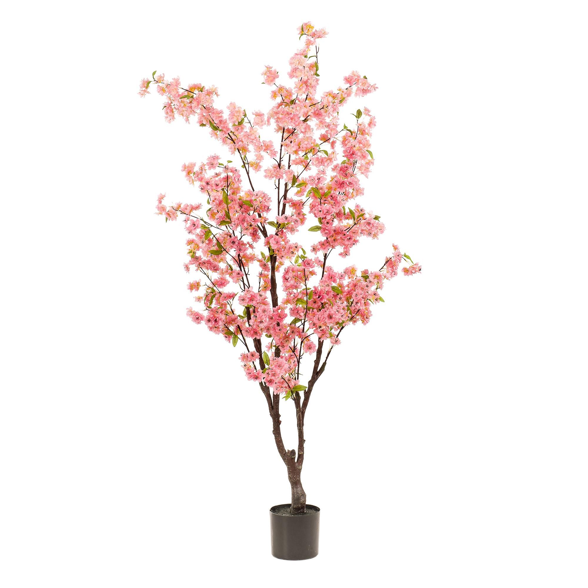 Kunstplant - Prunus - Kersenbloesem - Roze (8720872541693)