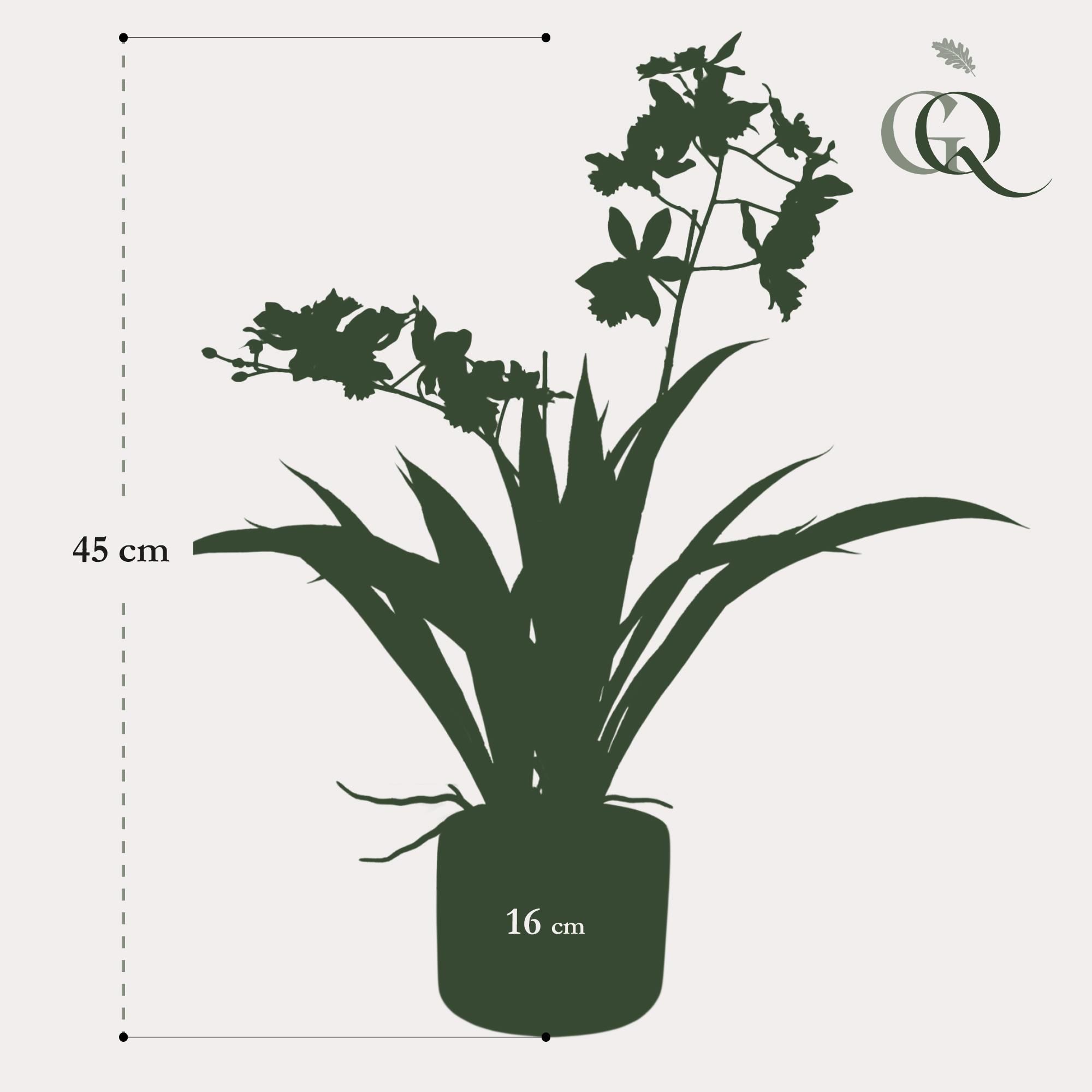 Kunstplant - Orchidee - Wit (8720872541747)