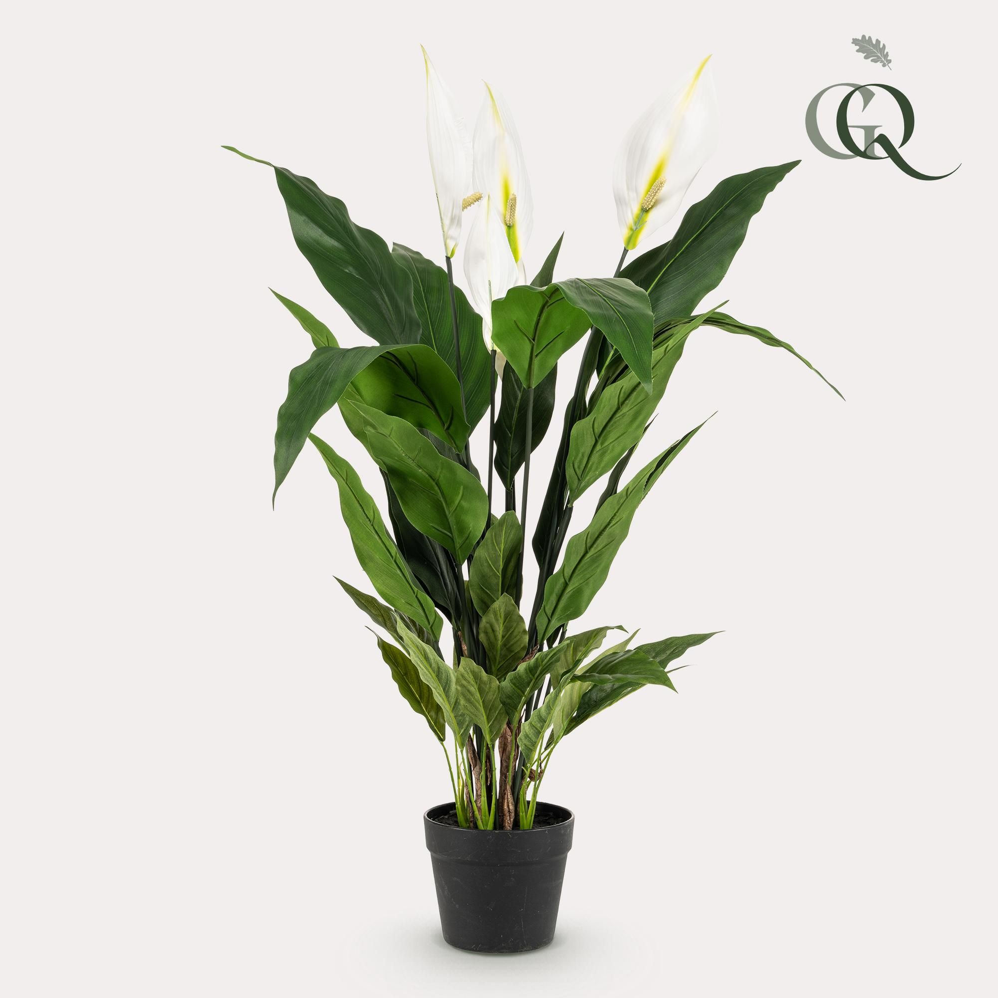 kunstplant - Spathiphyllum - Lepelplant (8720872542225)