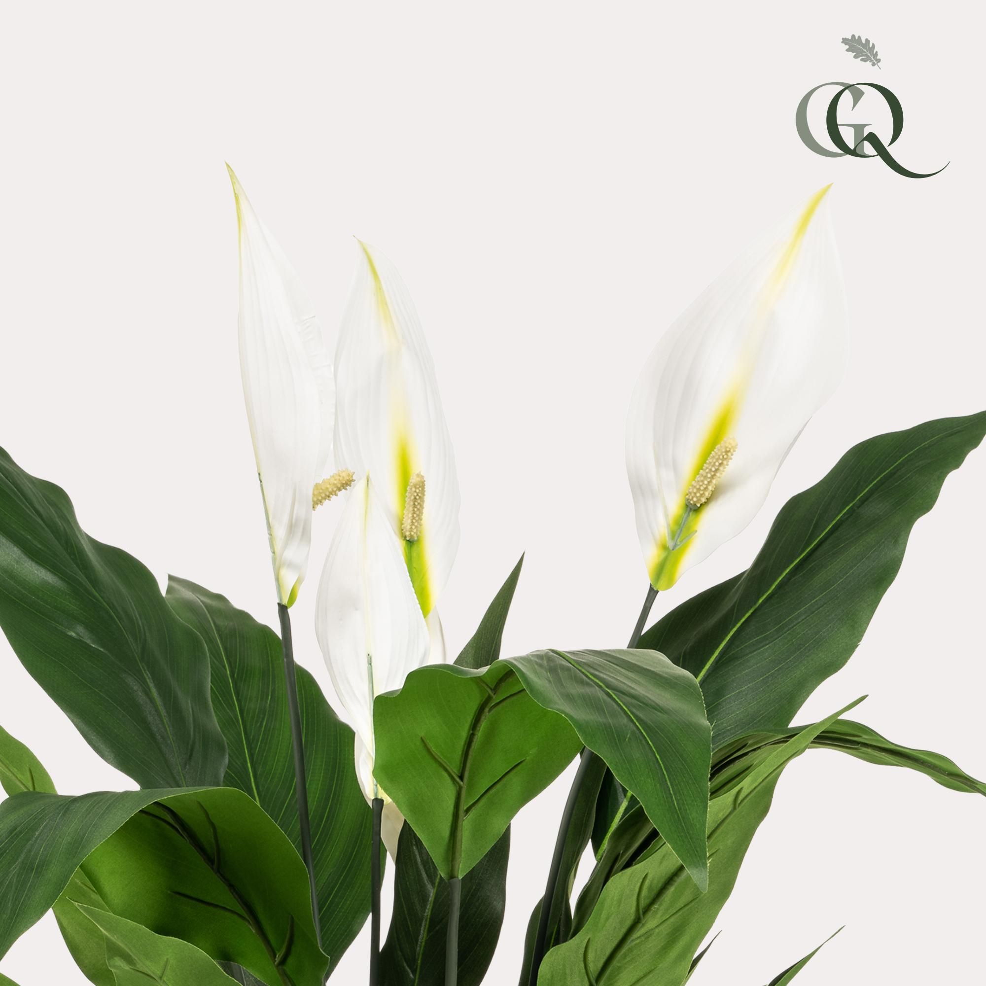 kunstplant - Spathiphyllum - Lepelplant (8720872542225)