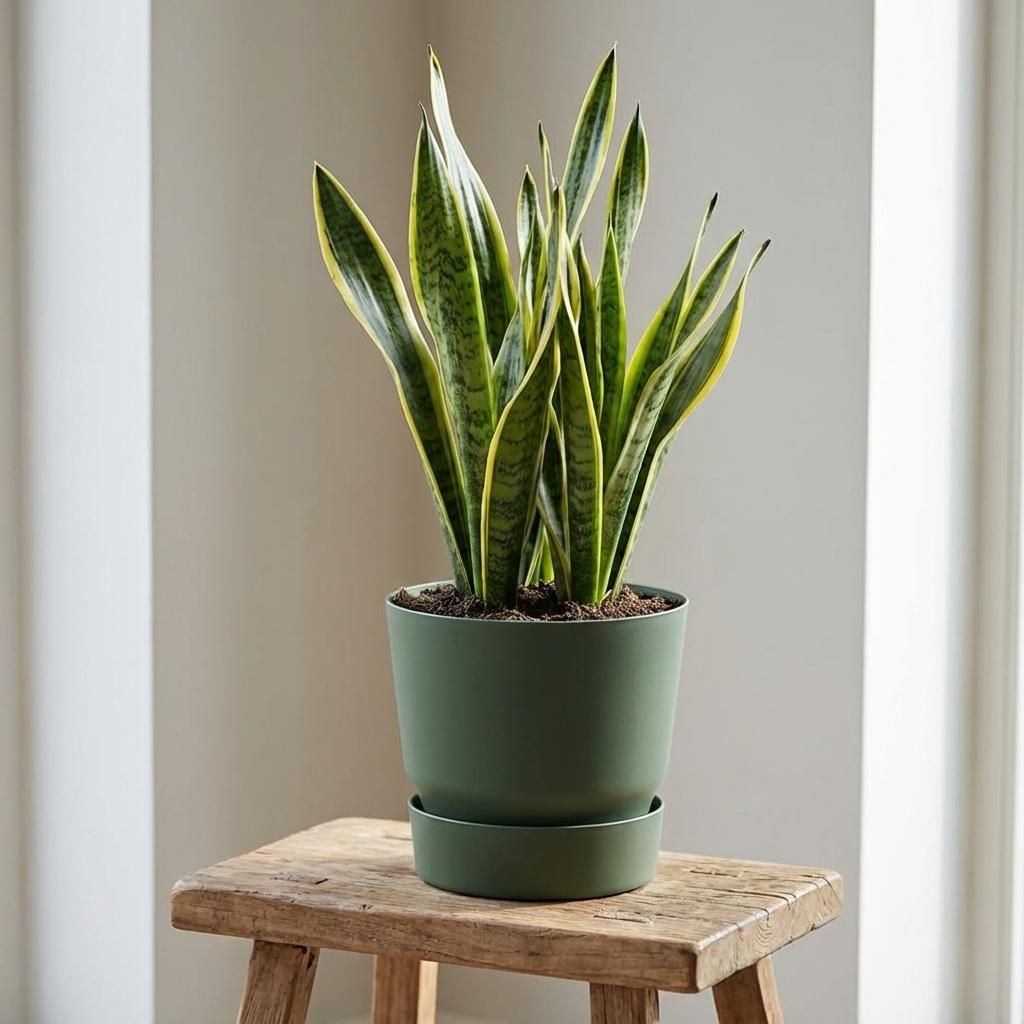 Elho greenville round leaf green - D25cm (8711904332433)