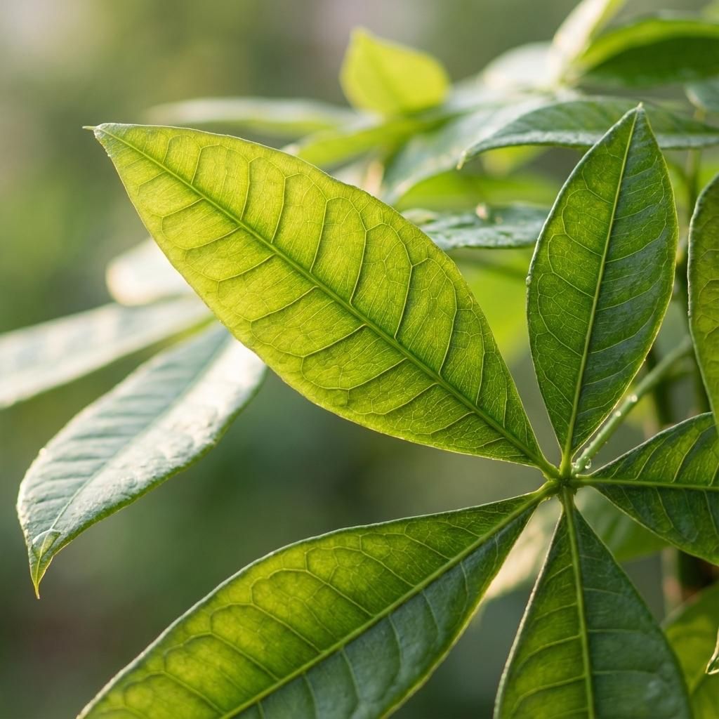 Pachira Aquatica met Zeegras mand naturel (8721042063267)