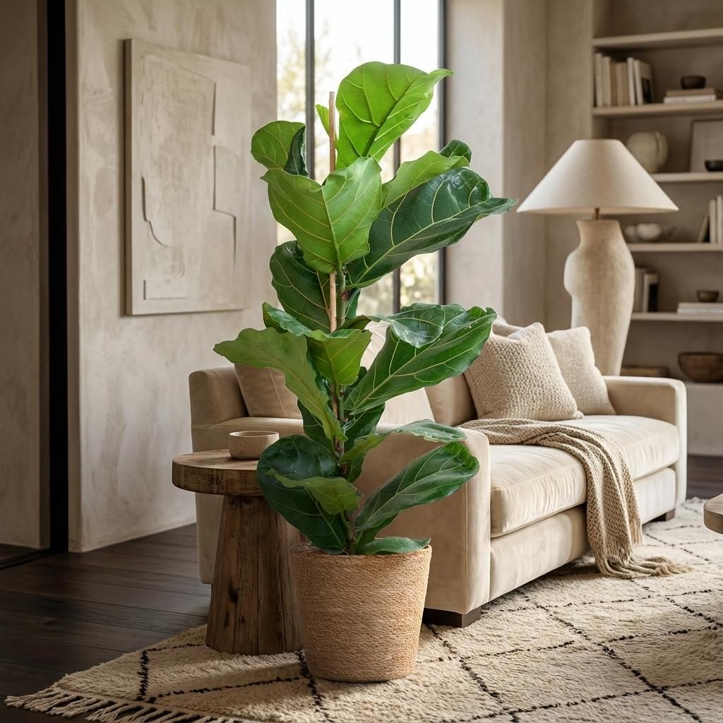 Ficus Lyrata met Mand Zeegras naturel (8721042063342)