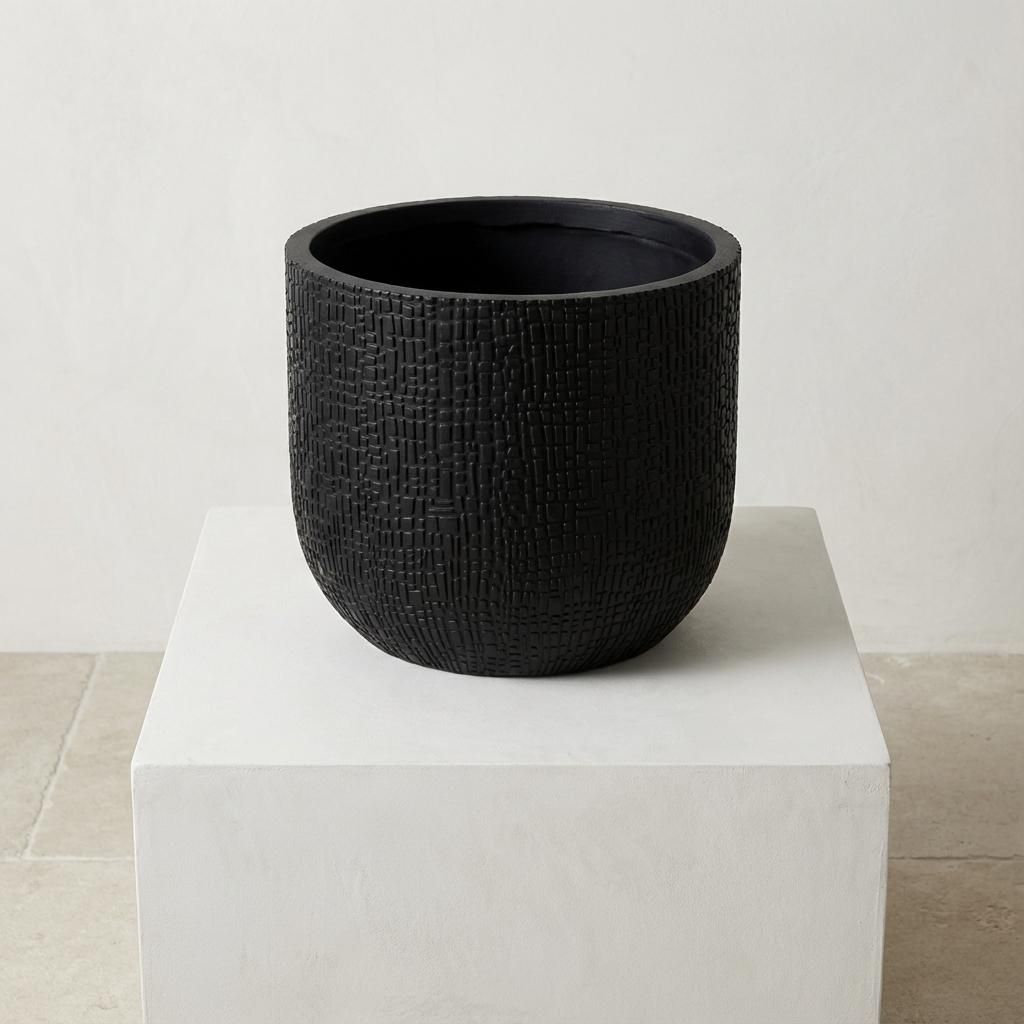 Capi europe Capi Nature Skin Pot Bol Antraciet - D17cm - H15cm (49972)