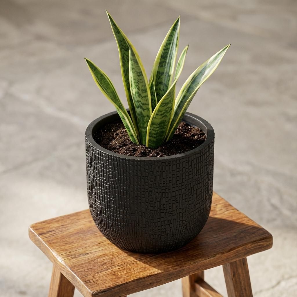 Capi europe Capi Nature Skin Pot Bol Antraciet - D17cm - H15cm (49972)