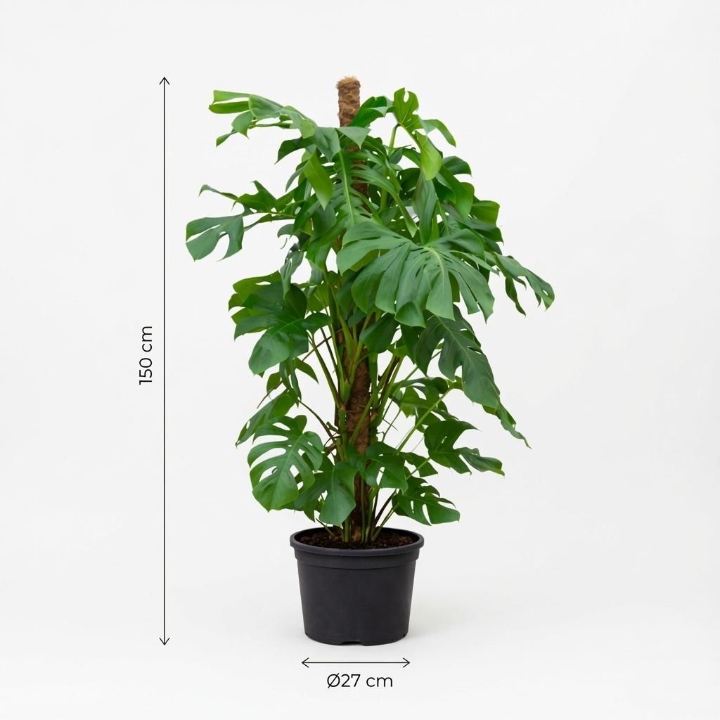 Monstera Deliciosa XXL - 150cm - ⌀27 (8721055693659)