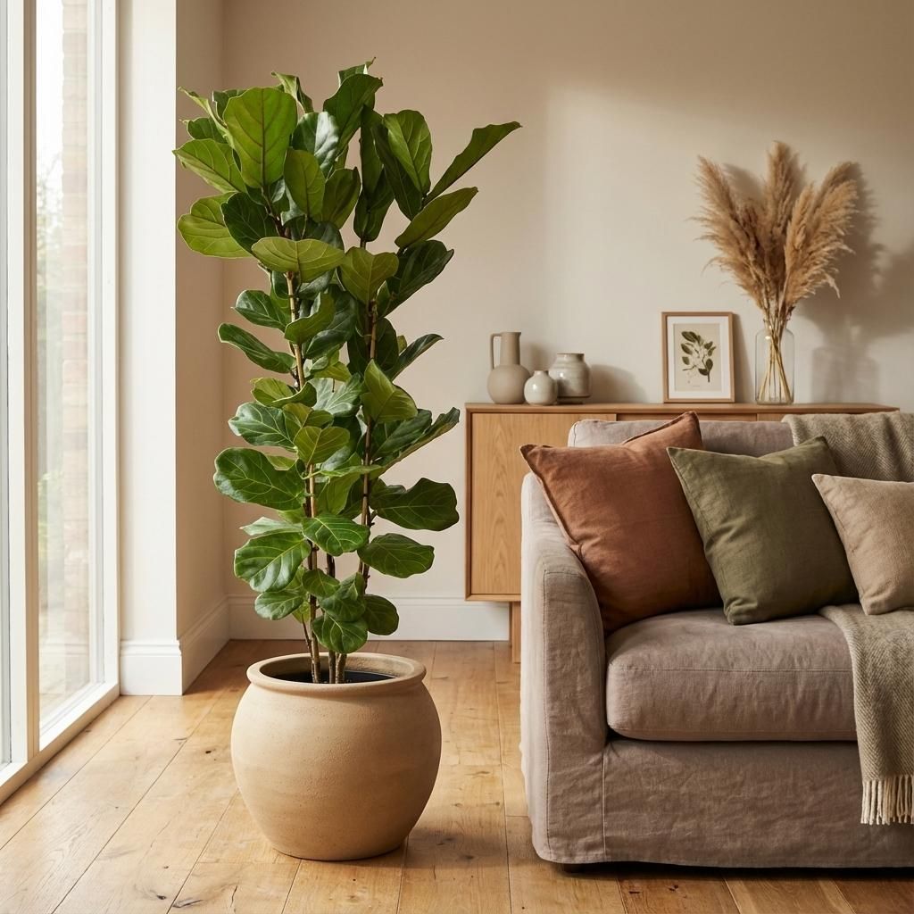 Ficus Lyrata struik - 160 cm - Ø27 (8721055697190)