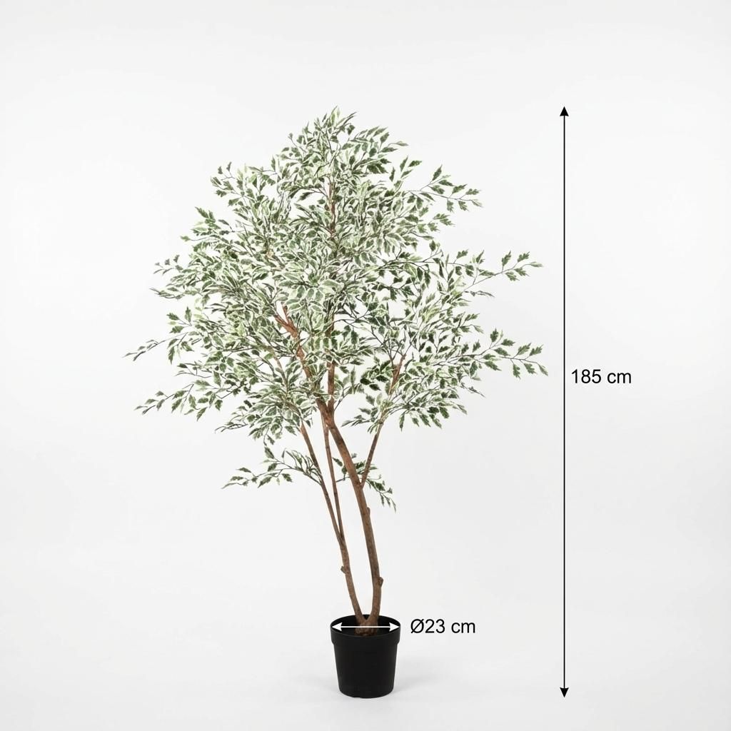 ARTIFICIAL Ficus benjamina variegata (51791)