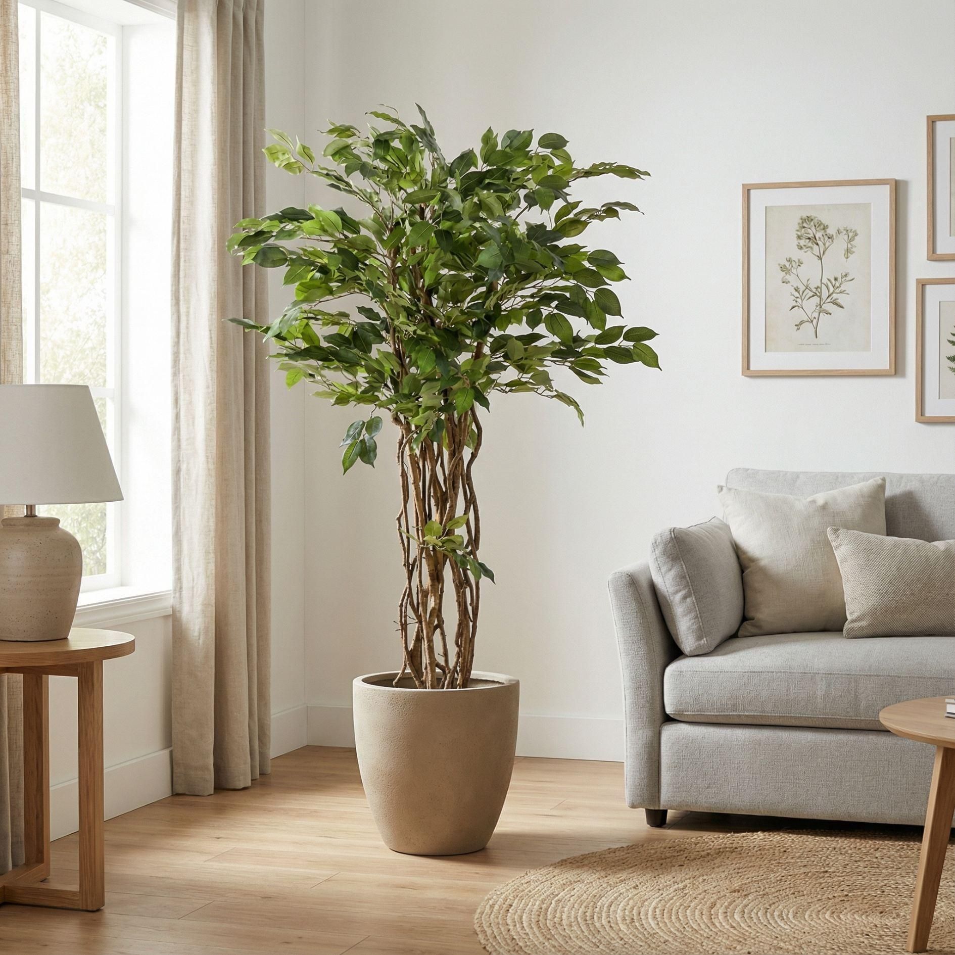 Ficus Liana Kunstboom 140cm - Kunstplant - Artificial plant (8714344152791)