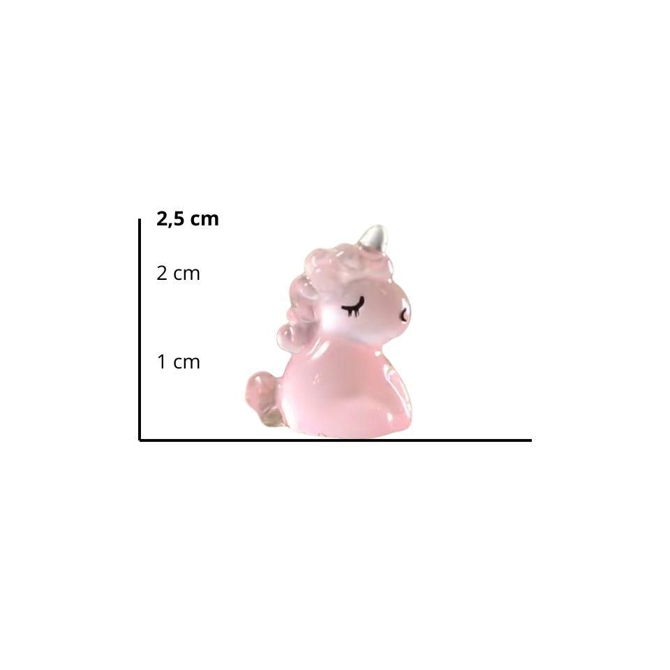 Glow in the dark - Unicorns - Multi - 6 stuks (8720872024455)